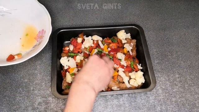 Индейка с овощами. [Идеальный ужин] Запеканка из индейки с овощами | Sveta Gints