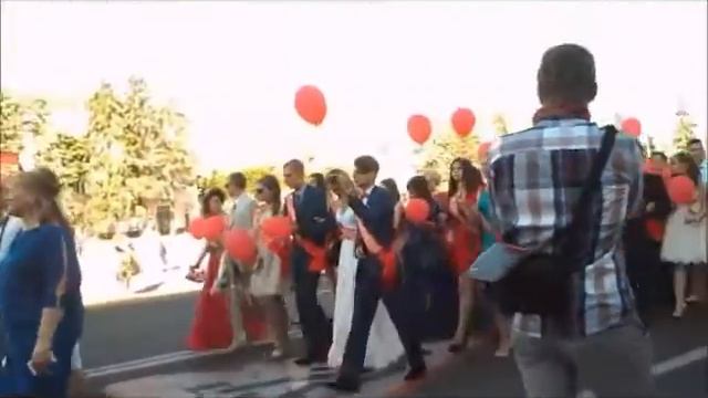 Шествие выпускников 2015 средней школы №5 г. Бреста смотреть онлайн