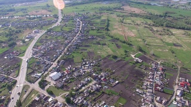 4К аэросъёмка Белгород. Посёлок Разумное.