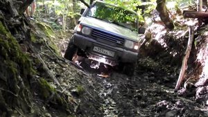 Pajero 2 и Pajero 1 в поисках грязи.
