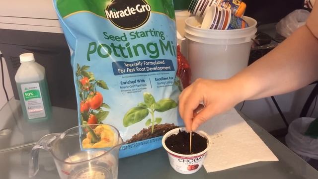 Как посадить томаты (помидоры) на рассаду. Очень удобно и компактно. смотреть онлайн