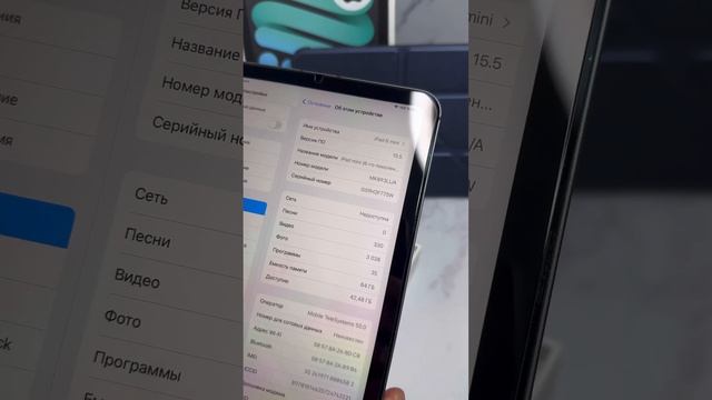 iPad mini 6 cellular 64gb ?100%. Instagram / telegram @first_apple45