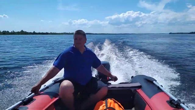 Лодка Гладиатор Е420 НДНД и Ямаха 30 2т. смотреть онлайн