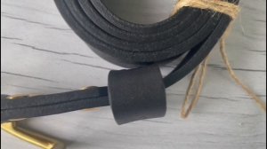 Кожаный ремень для джинсов точно по размеру талии