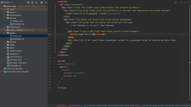 Build a Realtime Chat App with Nuxt.js смотреть онлайн