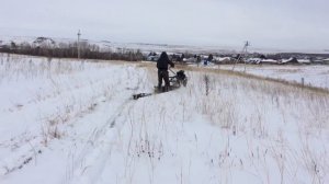 Аппарат для Охоты и Рыбалки .Мотособака  Lifan 9.0.Тест- Драйв