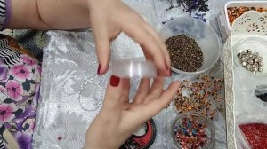 Бисер.Как сплести бусы из бисера!