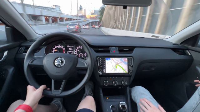 Skoda Octavia - the best family car, Big trunk смотреть онлайн