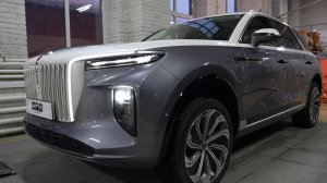 HONGQI E-HS9 скоро будет с электропорогами ATS