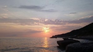 relax закат в реальном времени - Сочи, Лазаревское, шум моря, закат.Отдых и расслабление для сна.mp4