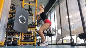 Gym Hard Working Out | Gina Gerson.