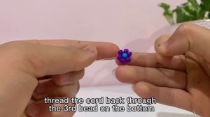 How to Make a Beaded Flower Ring - Easy DIY | RingsbyChessa