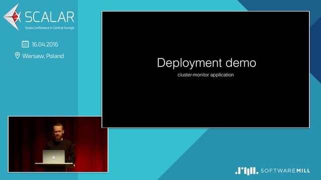 Akka - cluster - etcd by Maciej Biłas at Scalar Conf 2016 смотреть онлайн