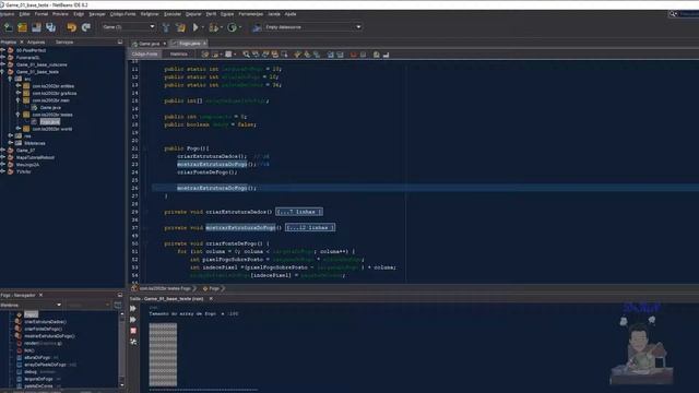 Algorítimo Fogo do Doom em Java # 2 смотреть онлайн