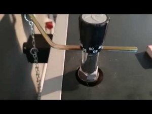 Настройка регулятора тяги. Твердотопливный котел Bosh.