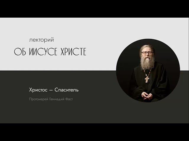 Христос - Спаситель. 12.04.2013 г.