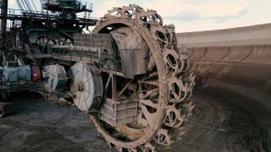 Вольногорск. Горно-металлургический комбинат. Украинские Мальдивы. Роторный экскаватор