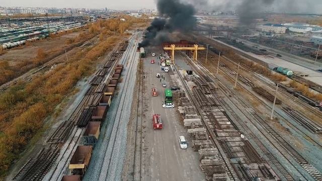 Всероссийская тренировка по гражданской обороне на станции Войновка
