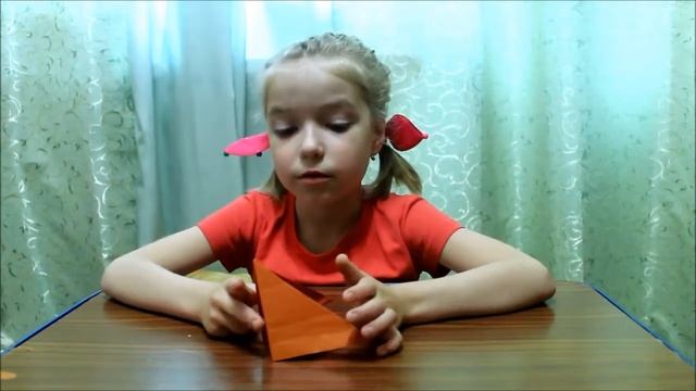 Сказка оригами про лисёнка. Алёнкины игрушки