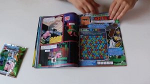 ЖУРНАЛ LEGO MINECRAFT С 3 МИНИФИГУРКАМИ 1 номер