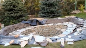 Как самому сделать пруд на даче. Строительство искусственного водоёма с водопадом