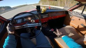 1977 GAZ 24 Volga 1JZ-GE - POV TEST DRIVE