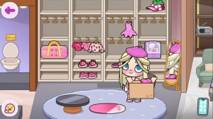 РОЗОВЫЙ ГАРДЕРОБ для БАРБИ! ?? Обустройство Дома в Аватар Ворлд!!! Avatar World Toca Boca