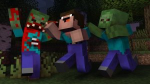 АНИМАЦИЯ ЗОМБИ АПОКАЛИПСИС - МАЙНКРАФТ #minecraft #мультик #анимациямайнкрафт