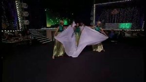 Номер с тканью. Танцевальный проект FUSION