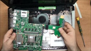 #КиберВнук | Как разобрать и собрать ноутбук ASUS X541U