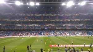 Real Madrid - Real Betis выход на разминку