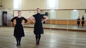 Как правильно делать простой ключ в русском народном танце