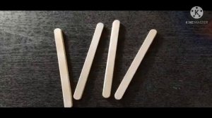 Кормушка для птиц из палочек для мороженого??