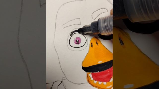 Рисуем Чику из фнаф смотреть онлайн