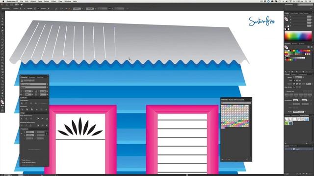 Quick practice in Adobe illustrator смотреть онлайн
