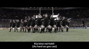 All Blacks Haka with translation
