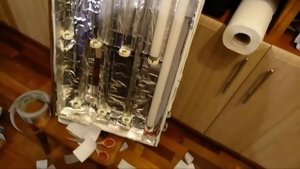 DIY Отражатель для ламп в аквариуме из фольги