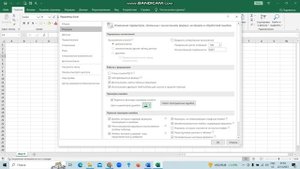 MS Excel-для новичков. Как настроить параметры в MS Excel?