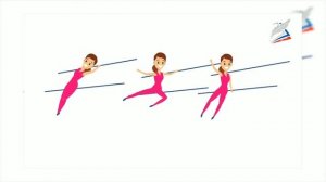 Урок физкультуры. Упражнения на брусьях