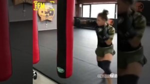 Девушки, мастера восточных единоборств