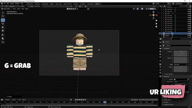 How to make a Roblox GFX | 3D-Clothing, Lighting, Scene and Rendering etc. (Blender 2.9) смотреть онлайн