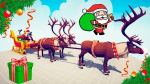 HOLIDAY TEAM vs EVIL TEAM | TABS - Totally Accurate Battle Simulator