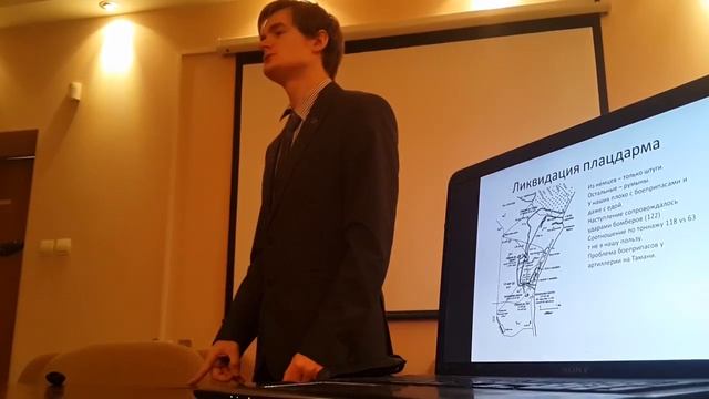 Выступление Никиты Баринова "Малоизвестные победы Красной Армии" смотреть онлайн