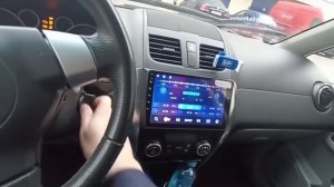 SUZUKI SX4 Магнитола UNISON A400 УСТАНОВКА МАГНИТОЛЫ КАМЕРЫ