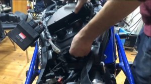 Kawasaki Er6f ninja 650 замена троса газа