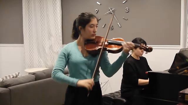 Alison Kahn - Bruch Violin Concerto in G minor Allegro moderato