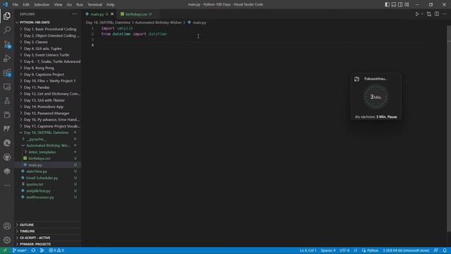 Coding, Sending email and stuff through python