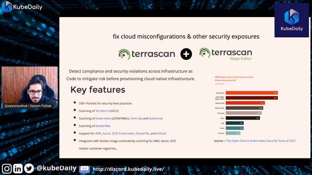 Kubernetes Security tools(DevSecOps keynote) | cloud native security | Falco | Kubescape | Terrasca смотреть онлайн