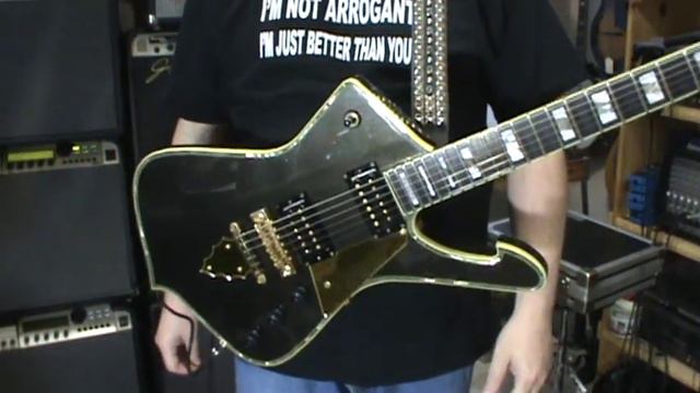 1995 Ibanez Paul Stanley PS10 LTD Guitar Review, Demo & Rant By Scott Grove смотреть онлайн