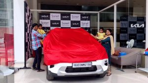 Kia Sonet Delivery Status | HTX  | Manual | Diesel 2022 | Arjun reddy | Tappu Minnu  | KIA MOTORS